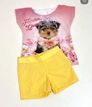 Conjunto Au-au Feminino Infantil Conjunto Au-au Feminino Infantil