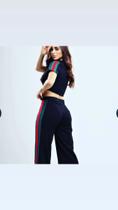 Conjunto aurora preto listrado Conjunto aurora preto listrado