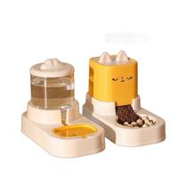 Conjunto automático de comedouro para animais de estimação e dispensador de água para gatos Conjunto automático de comedouro para animais de estimação e dispensador de água para gatos