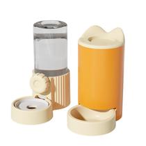 Conjunto automático de comedouro para animais de estimação e dispensador de água para gatos Conjunto automático de comedouro para animais de estimação e dispensador de água para gatos