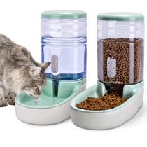 Conjunto automático de comedouro para cães e gatos e dispensador de água Kacoomi
