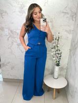 Conjunto azul alfaitaria Conjunto azul alfaitaria