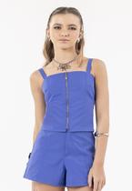 Conjunto Azul com Zíper Juvenil Bobbylulu