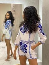 Conjunto Azul e Branco Conjunto Azul e Branco