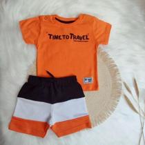 Conjunto baby time to travel