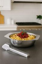 Conjunto Bacia Com Pegador De Massa Inox Ravinox Conjunto Bacia Com Pegador De Massa Inox Ravinox