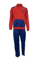 Conjunto Balboa PSG Helanca Masculino - Vermelho e Azul