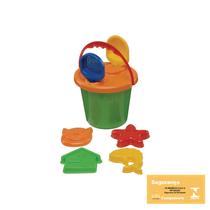 Conjunto Baldinho Praia com Acessórios 8 Peças Clube do Siri Conjunto Baldinho Praia com Acessórios 8 Peças Clube do Siri