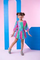 Conjunto Banana Club Alice Pink - Blusinha e Saia Balonê Conjunto Banana Club Alice Pink - Blusinha e Saia Balonê