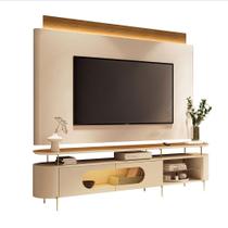 Conjunto Bancada Aria e Painel Nobre LED para TV até 85” Conjunto Bancada Aria e Painel Nobre LED para TV até 85”