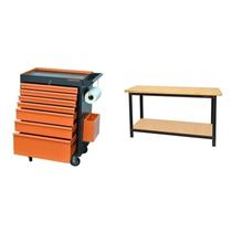 Conjunto Bancada para Ferramentas 150cmcarro de Ferramentas Profissional 7 Gavetas Presto Conjunto Bancada para Ferramentas 150cmcarro de Ferramentas Profissional 7 Gavetas Presto