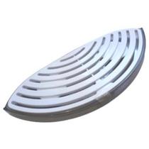 Conjunto bandeja fume claro e grade copo branca latina