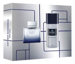 Conjunto Banderas King Of Seduction Men Edt 100 Ml + Deo