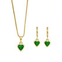 Conjunto Banhado em Ouro 18k Conjunto Banhado em Ouro 18k