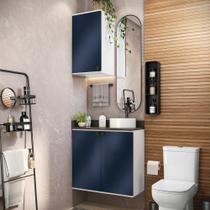 Conjunto Banheiro C/ Aéreo Kappesberg Celeste 2 Peças