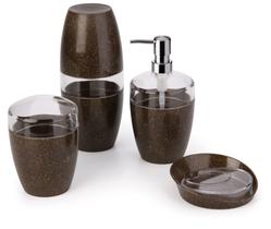 Conjunto banheiro lavabo Cana kit 4 peças ECO CBV505 OU