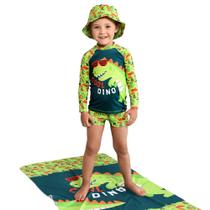 Conjunto Banho Infantil Proteção UV FPS 50+ Marujos e Sereias 637