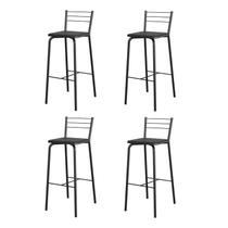 Conjunto Banqueta para Cozinha Flex Ref B270 4 Peças