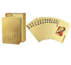 Conjunto Baralho Luxo Premium Jogo De Cartas Impermeável