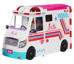 Conjunto Barbie Ambulância e Clínica Médica Mattel