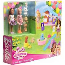 Conjunto Barbie Celebration Festa De Cachorro Chelsea HJY88 - Mattel