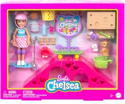 Conjunto Barbie Chelsea Pista De Patinação Mattel