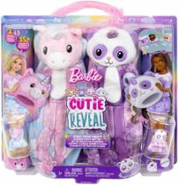 Conjunto Barbie Cutie Reveal Festa Do Pijama - Mattel Hry15
