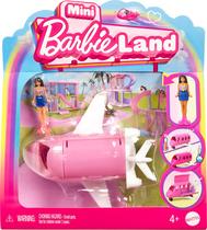 Conjunto Barbie Mini BarbieLand - Boneca e Veículo com DreamPlane