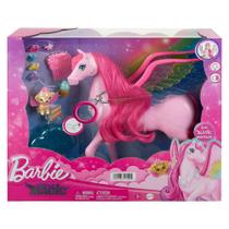 Conjunto Barbie Pegasus Rosa Um Toque de Mágica Mattel