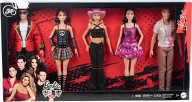 Conjunto Barbie RBD com 5 Bonecas Rebeldes Mia Lupita Mattel