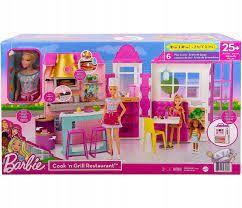 Conjunto Barbie Restaurante Cook 'n Grill Mattel