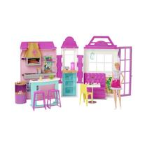 Conjunto Barbie Restaurante Gourmet Cook Grill Boneca Mattel