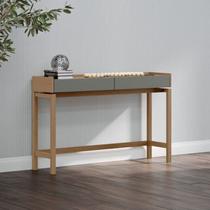 Conjunto Barcelona Finestra Móveis Cristaleira, Rack, Aparador e Mesas em Madeira Maciça