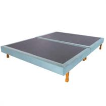 Conjunto Base Box Hellen Sommier 1,58X1,98X0,14 Verde Conjunto Base Box Hellen Sommier 1,58X1,98X0,14 Verde