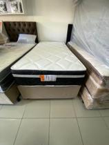 Conjunto Base + Colchão Nice Prime Pocket Soft Pluma