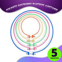 Conjunto Bastidores Plásticos Ajustáveis - Com 5 Tamanhos - Nybc Conjunto Bastidores Plásticos Ajustáveis - Com 5 Tamanhos - Nybc