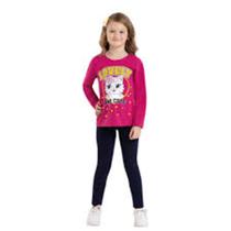 Conjunto bata com legging pink rovitex