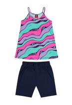 Conjunto Bata e Ciclista Infantil Bee Loop