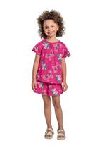 Conjunto Bata e Short Menina Bee Loop