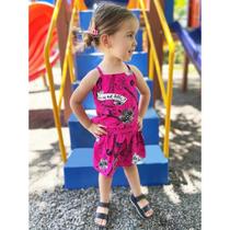 Conjunto Bata e Short-Saia Viscose "Paris" Conjunto Bata e Short-Saia Viscose "Paris"