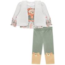 Conjunto Bata Legging em Termoskin e Colete 71711 Kukiê