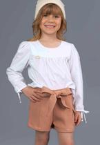 Conjunto Bata Shorts Alfaiataria Pakita Conjunto Bata Shorts Alfaiataria Pakita