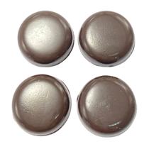 Conjunto batedor assento poliester marrom deca - btr2322