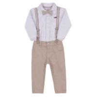 Conjunto Batizado Bebê Menino Body Plush Calça Paraiso 14643