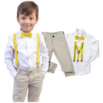 Conjunto Batizado Manga Longa Calça Faca Bebe Infantil Cores e Tamanhos