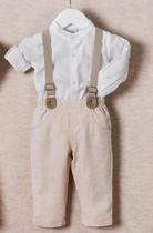 Conjunto Batizado Menino Anjos Baby