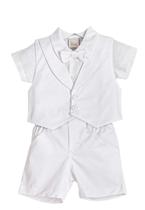 Conjunto Batizado Menino Blazer Anjos Baby