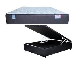 Conjunto Baú Casal (Colchão Star Plus Plumatex + Base Baú Econ. 36cm)