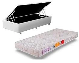Conjunto Baú Solteiro (Colchão Diamante D33 Orthocrin + Base Baú Trad. 46cm)