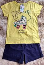 Conjunto BB lisa e shorts Rovitex kids Conjunto BB lisa e shorts Rovitex kids